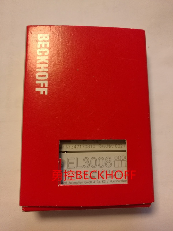 ģBECKHOFF EL3008EL3011