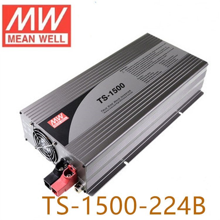 明纬TS-1500-224B1000w正弦波24vdc转230vac家电车载逆变器